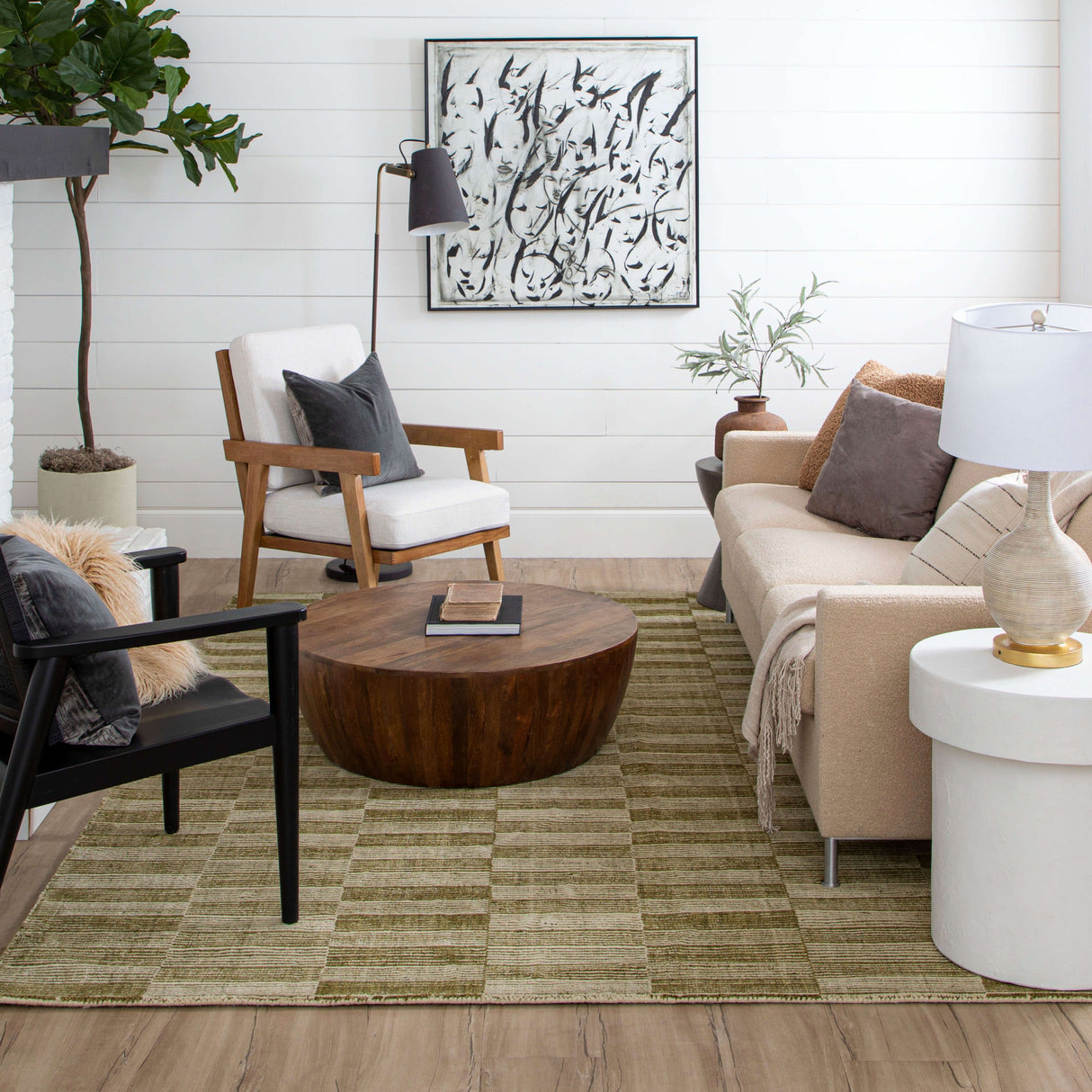 Karastan Rugs Broken Stripe Area Rug