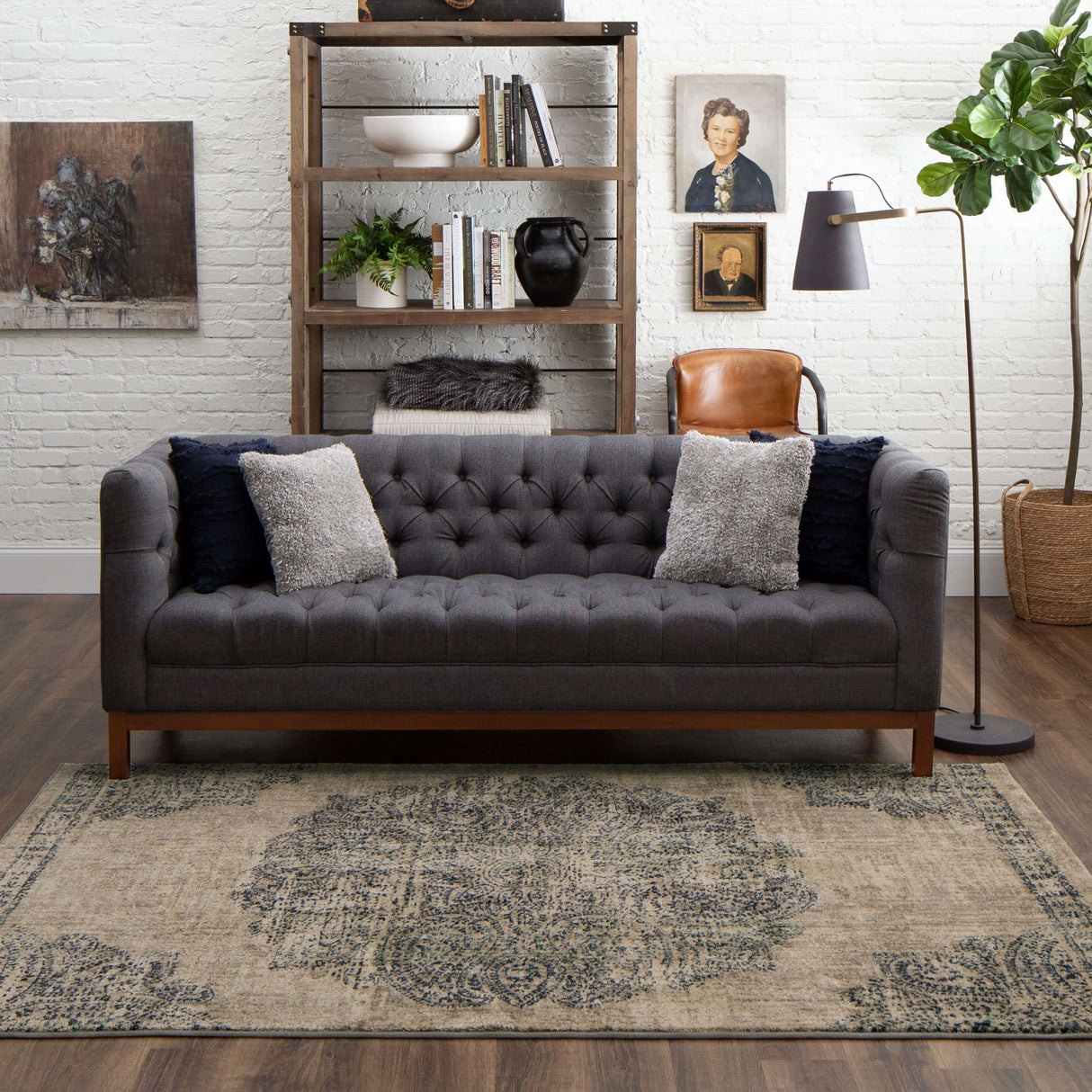 Karastan Rugs Dharma Medallion Area Rug