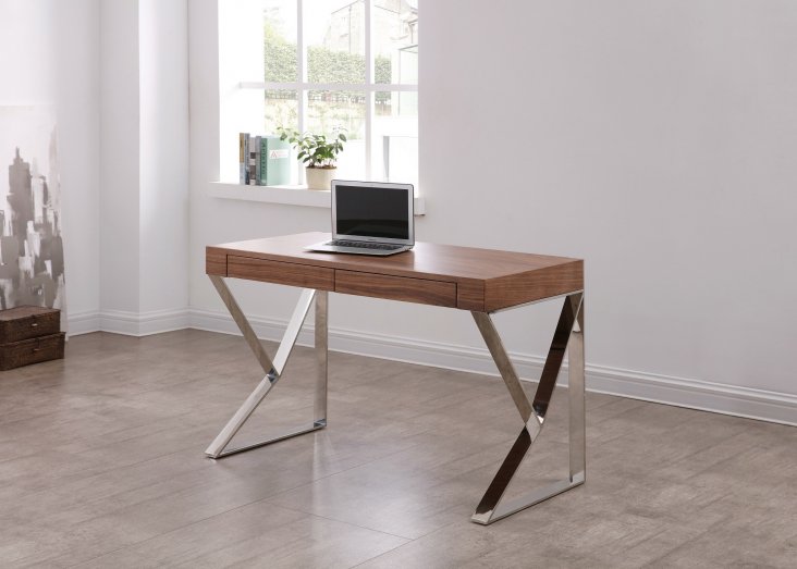 Noho Desk in Walnut