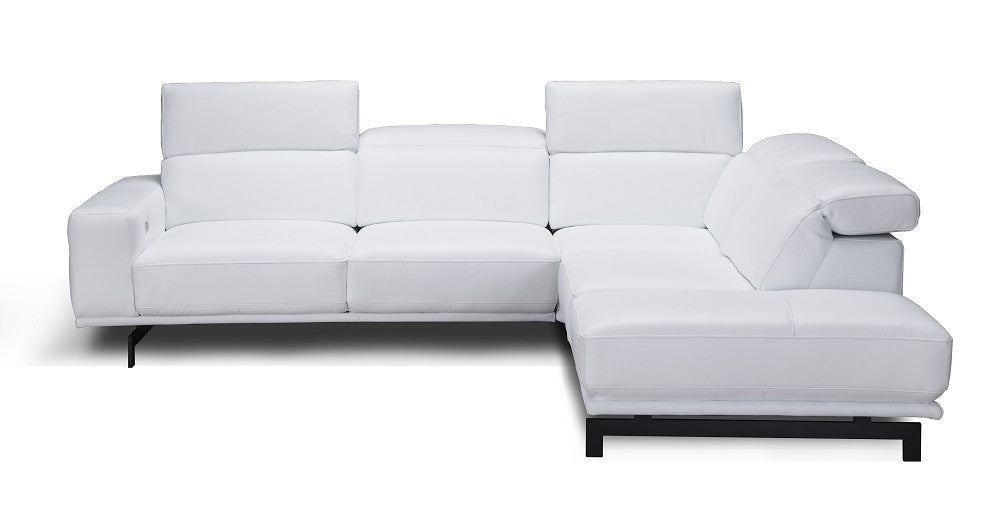 Davenport Leather Sectional