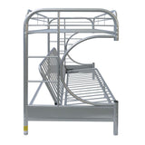 ACME - Eclipse Twin/Full/Futon Bunk Bed - 02091W-SI