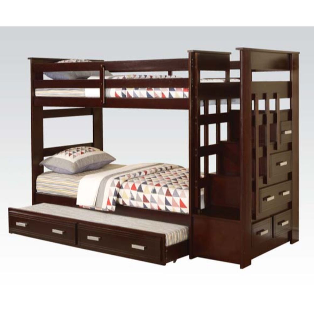 ACME - Allentown Twin/Twin Bunk Bed & Trundle - 10170W