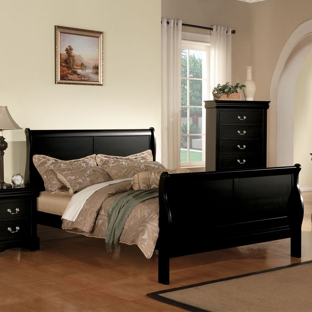 ACME - Louis Philippe III Queen Bed - 19500Q