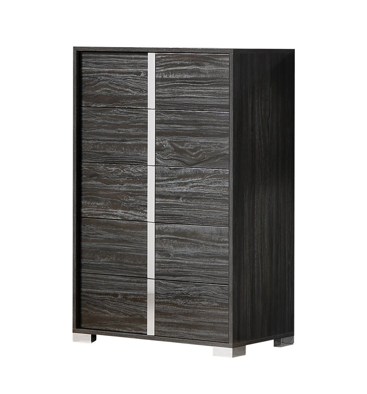Alice Glossy Grey Mirror