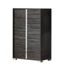 Alice Glossy Grey Chest