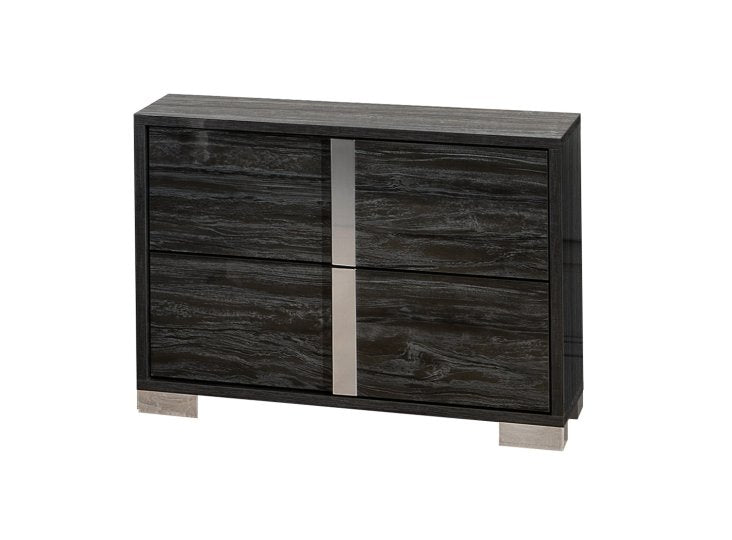 Alice Glossy Grey Mirror