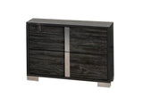 Alice Glossy Grey Mirror