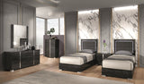 Alice Glossy Grey Mirror