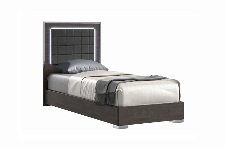 Alice Matte Grey Bedroom Set