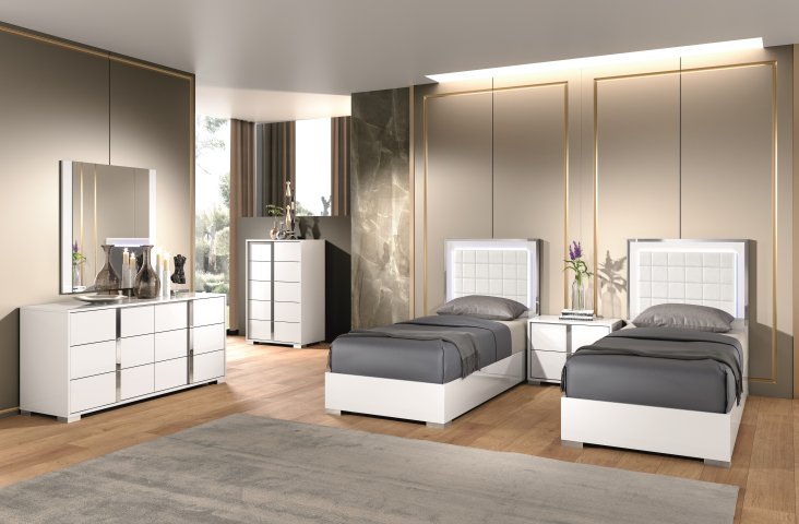 Alice White High Gloss Mirror