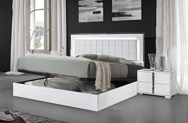 Alice White High Gloss Beds