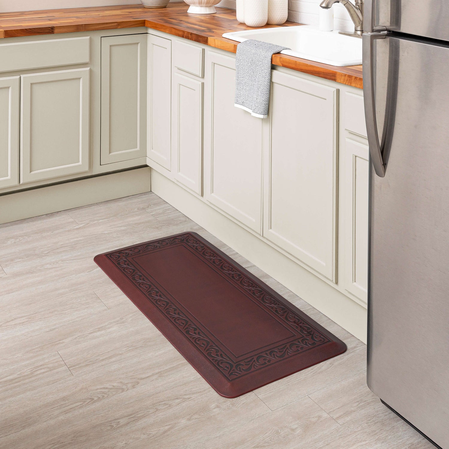 Mohawk Home Atrium Scroll Kitchen Mat