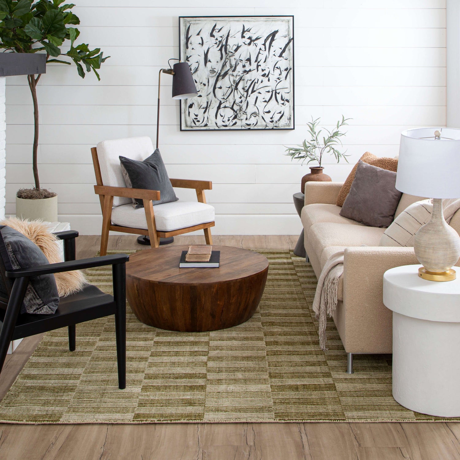 Karastan Rugs Broken Stripe Area Rug