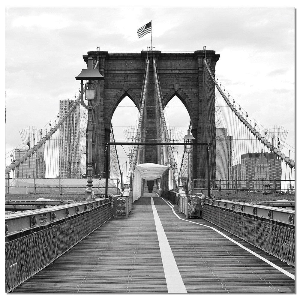 Brooklyn Bridge Flag Wall Art