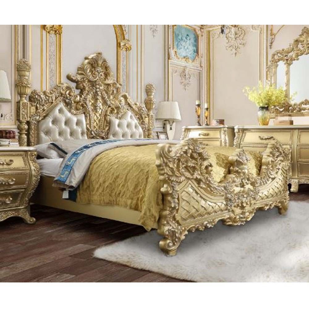 ACME - Cabriole Eastern King Bed - BD01463EK