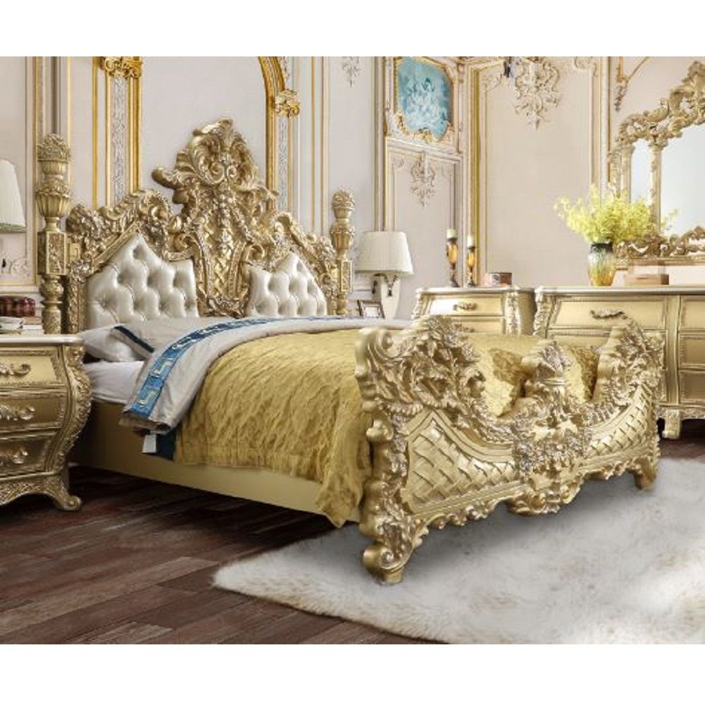 ACME - Cabriole Eastern King Bed - BD01463EK