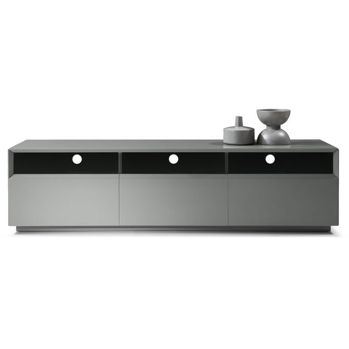 Modern TV023 Stand In Grey Gloss