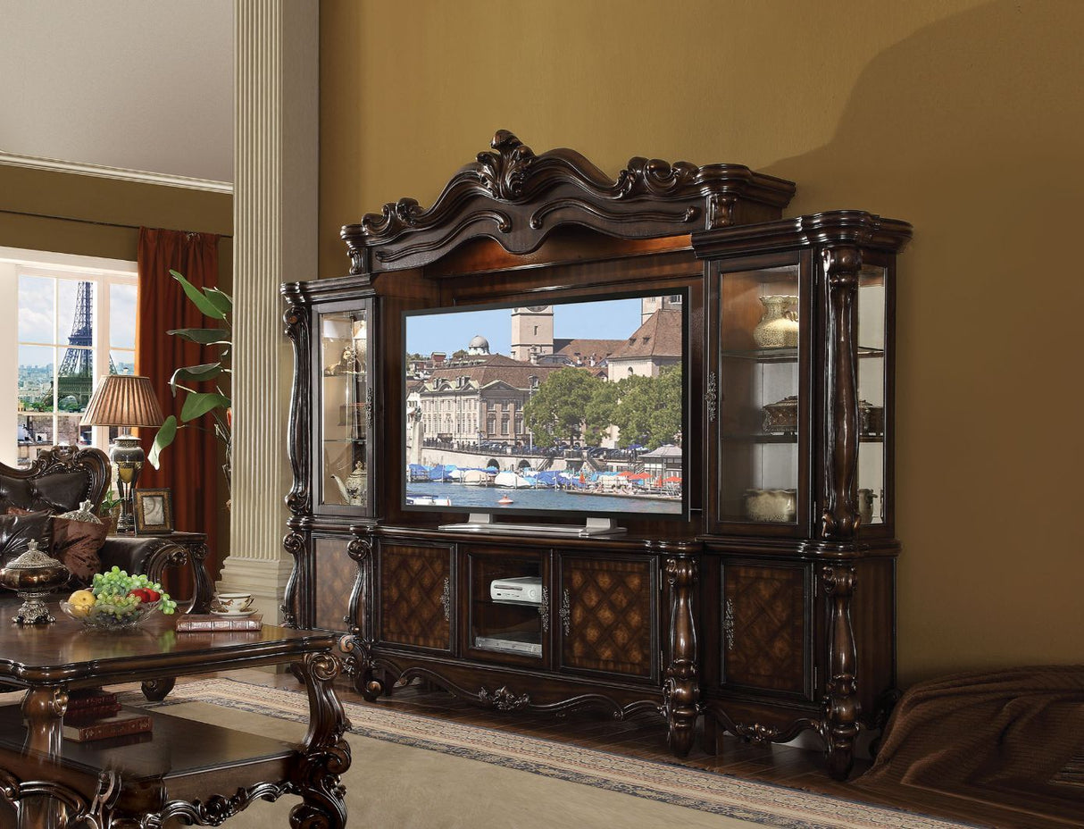 ACME Versailles Cherry Oak Entertainment Center - 91325