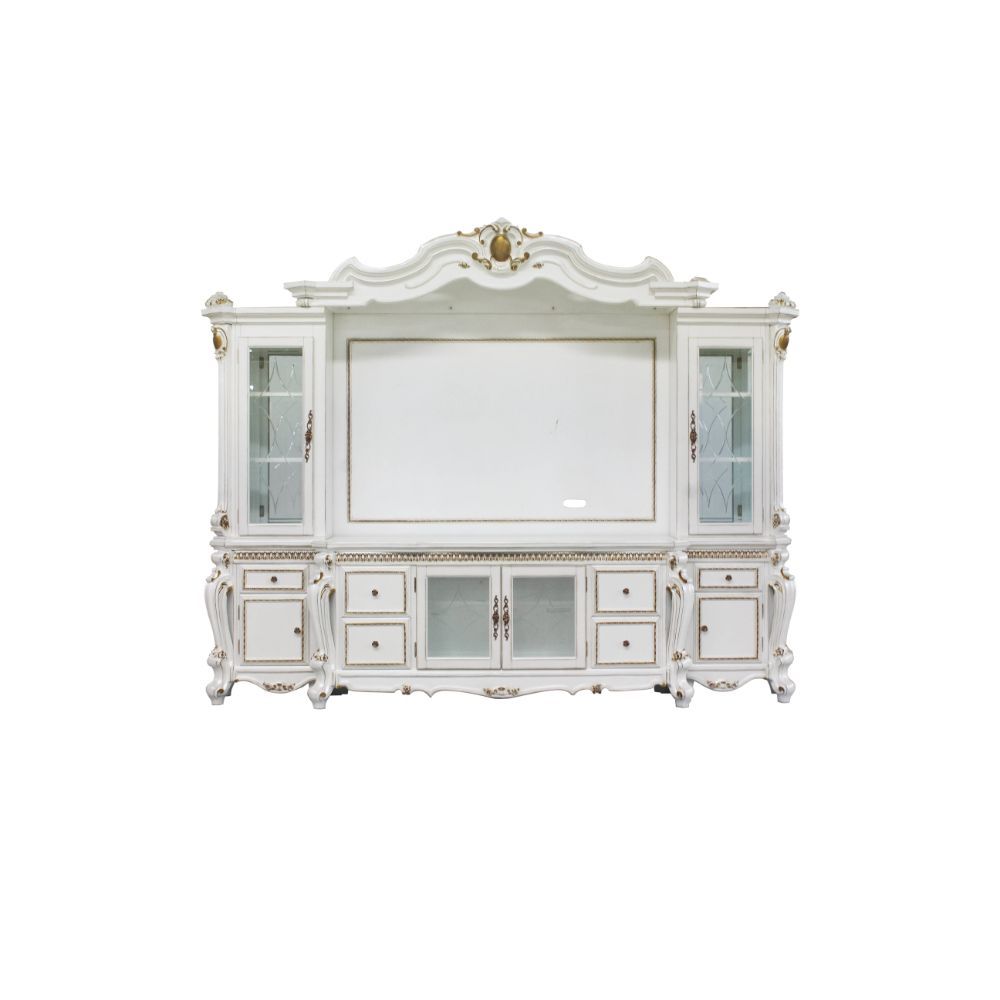 ACME - Antique Pearl Picardy Entertainment Center - 91815