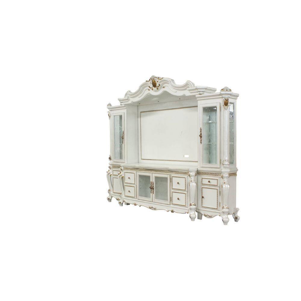 ACME - Antique Pearl Picardy Entertainment Center - 91815
