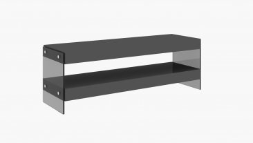 Cloud Mini TV Base in Grey High Gloss